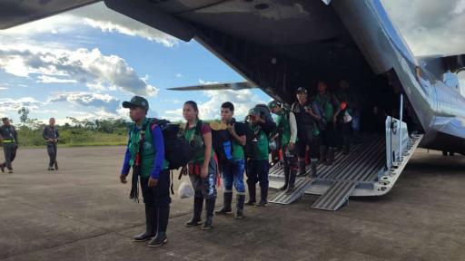 Guardia Indígena gesto de bondad en Guaviare | Operación Esperanza