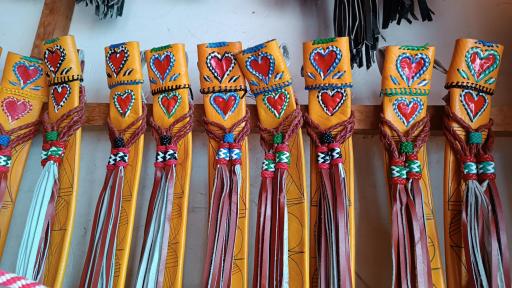 Cubierta chaparraluna para el machete en el Tolima