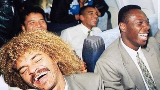 Carlos 'El Pibe' Valderrama y Freddy Rincón 