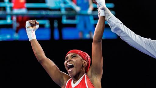 Boxeadora colombiana Ingrid Valencia