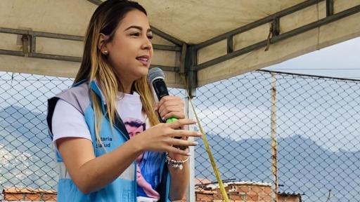 Alcaldesa encargada de Medellín: Jennifer Andree Uribe 