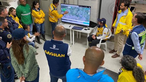 Derrumbe en Medellín