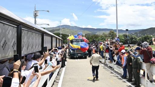 Reapertura de la frontera con Venezuela: cruzó el primer camión