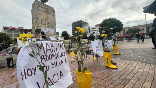 Universitarios en Pasto conmemoraron el Día del Estudiante Caído 