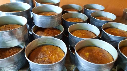 Torta de piña en Teorama, Norte de Santander