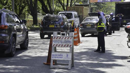 Pico y placa Medellín 6 al 10 de mayo 