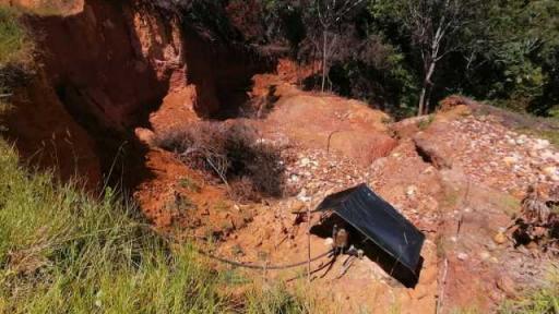 Joven minero murió por un deslizamiento de tierra y rocas en Norcasia, Caldas