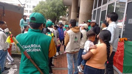 Bogotá: indígenas de Risaralda protestan por falta de proyectos territoriales