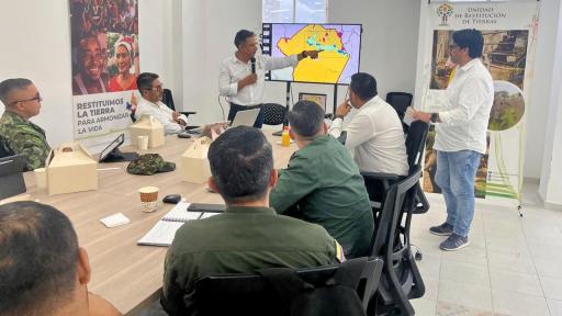 Unidad de Restitución de Tierras Meta aval seguridad