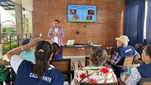 Proyecto de minigranjas en el Meta