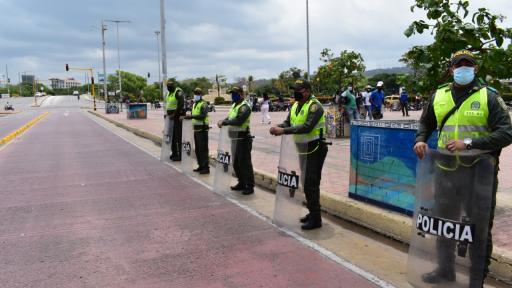 Toque de queda en Cartagena tras declarar alerta roja hospitalaria