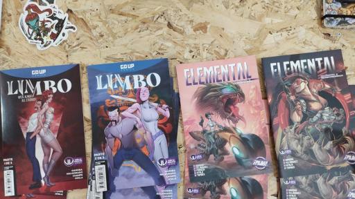 'Elemental' y 'Limbo', cómics colombianos