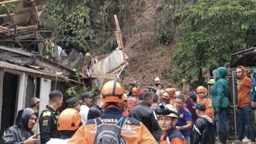 Deslizamiento de tierra en Dosquebradas