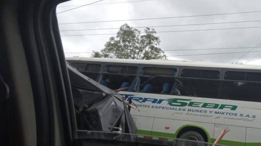 Accidente en la vía Chigorodó–Mutatá:  tres muertos y tres heridos