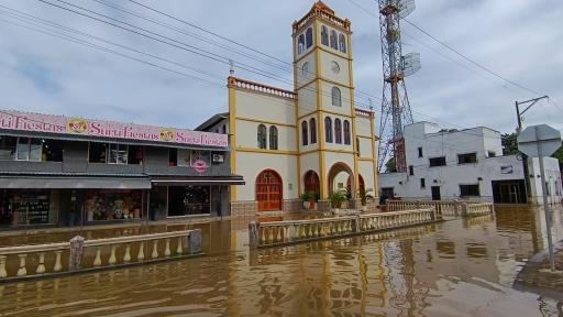Invierno en Colombia: El Bagre, Antioquia, 2 mil afectados por lluvias