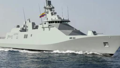  Colombia construye su primera fragata nacional