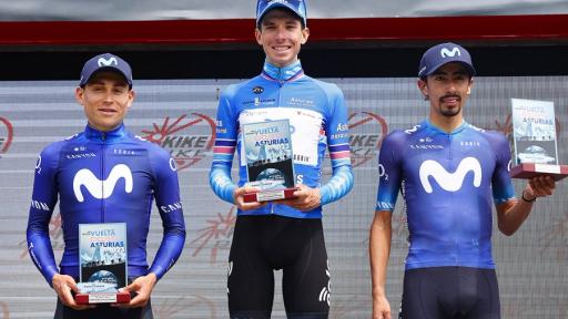 Podio para Einer Rubio e Iván Sosa en la Vuelta a Asturias