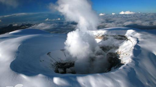 Actividad del volcán Nevado del Ruiz cambia a Amarillo