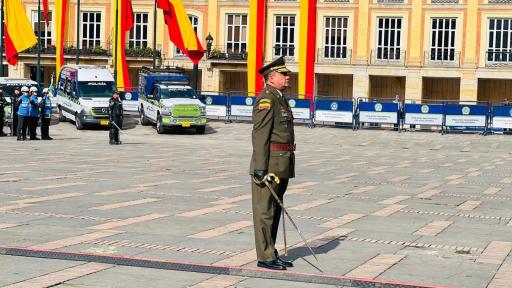 General José D. Gualdrón Moreno comandante de la Policía de Bogotá 2024