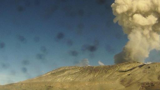 volcán Nevado del Ruiz HOY: anomalías térmicas cráter Arenas 