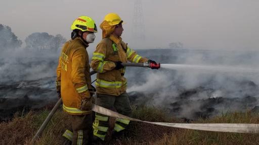 Incendio en el sur de Bogotá: esto dicen los Bomberos Oficiales 