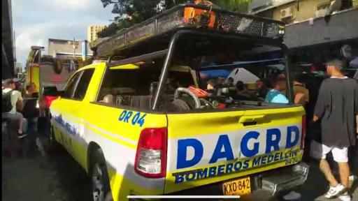 Explosión en Medellín: sector La Candelaria 