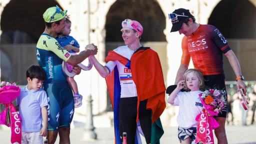 Daniel Felipe Martínez es subcampeón del Giro de Italia 2024