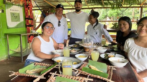 Gastronomía tradicional en San Pedro, Leticia