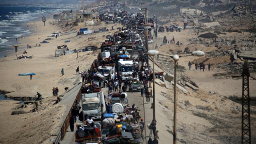 Palestinos no pueden huir ante la ofensiva israelí en Gaza