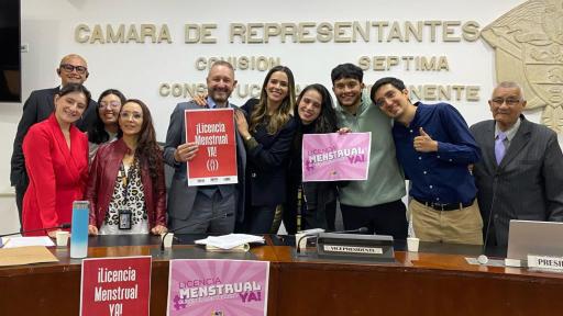 Proyecto de Ley de Licencia Menstrual, aprobado en primer debate