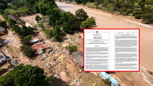 Gobierno decreta emergencia económica y social en ocho departamentos