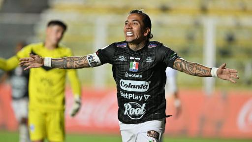 Dayro Moreno, goleador de la Copa Sudamericana
