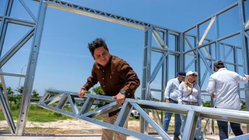 Gobierno avanza en infraestructura educativa con tecnología Steel Framing