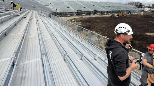 Alerta por riesgo estructural en conciertos en vive claro Bogotá