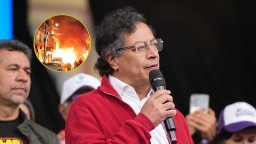 Presidente Petro rechazó atentado en La Plata