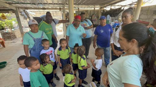 Huertas escolares en San Andrés