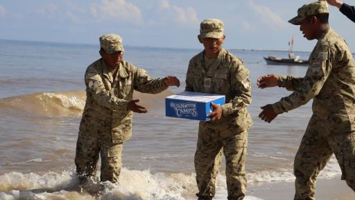 Ayudas humanitarias a las comunidades en la Alta Guajira