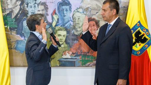 Nuevo secretario de Seguridad de Bogotá: general (r) Óscar Gómez