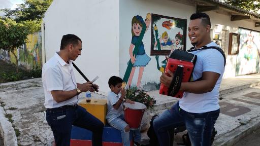 Composición vallenata en San Juan del Cesar, La Guajira