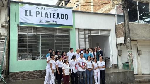 Entregan puesto de salud en El Plateado