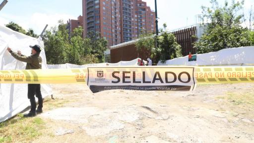 Secretaría de Ambiente de Bogotá selló una constructora por invadir área protegida del humedal Córdoba