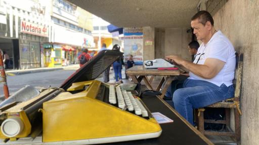 Los tinterillos en Bucaramanga | oficios tradicionales