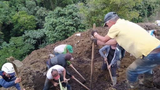 Deslizamiento en Marulanda, Caldas: rescatan cuerpo de maquinista que murió 