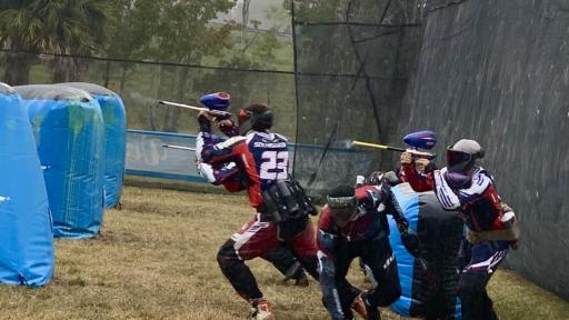 Jugadores Red Legion de Paintball