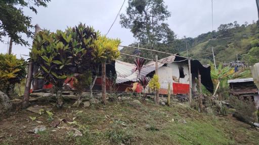 Cuatro integrantes de una familia murieron en incendio en Caldas