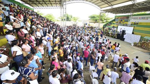 Víctimas de desplazamiento en Meta beneficiadas programa DPS