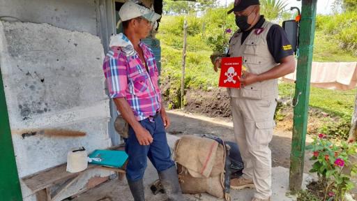Caquetá libera 77 veredas de minas antipersonal
