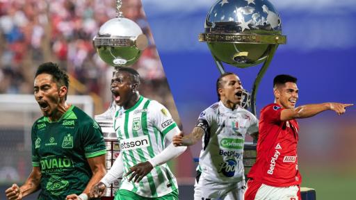 Equipos colombianos en Copa Libertadores y Sudamericana 2025