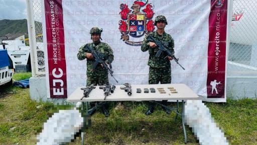 Mueren dos presuntos miembros del GAO-r “Rafael Aguilera” en operación militar en Nariño