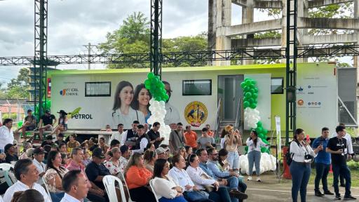Ecopetrol lanza Unidad Móvil de Salud para atender a más de 20 mil habitantes en el Meta